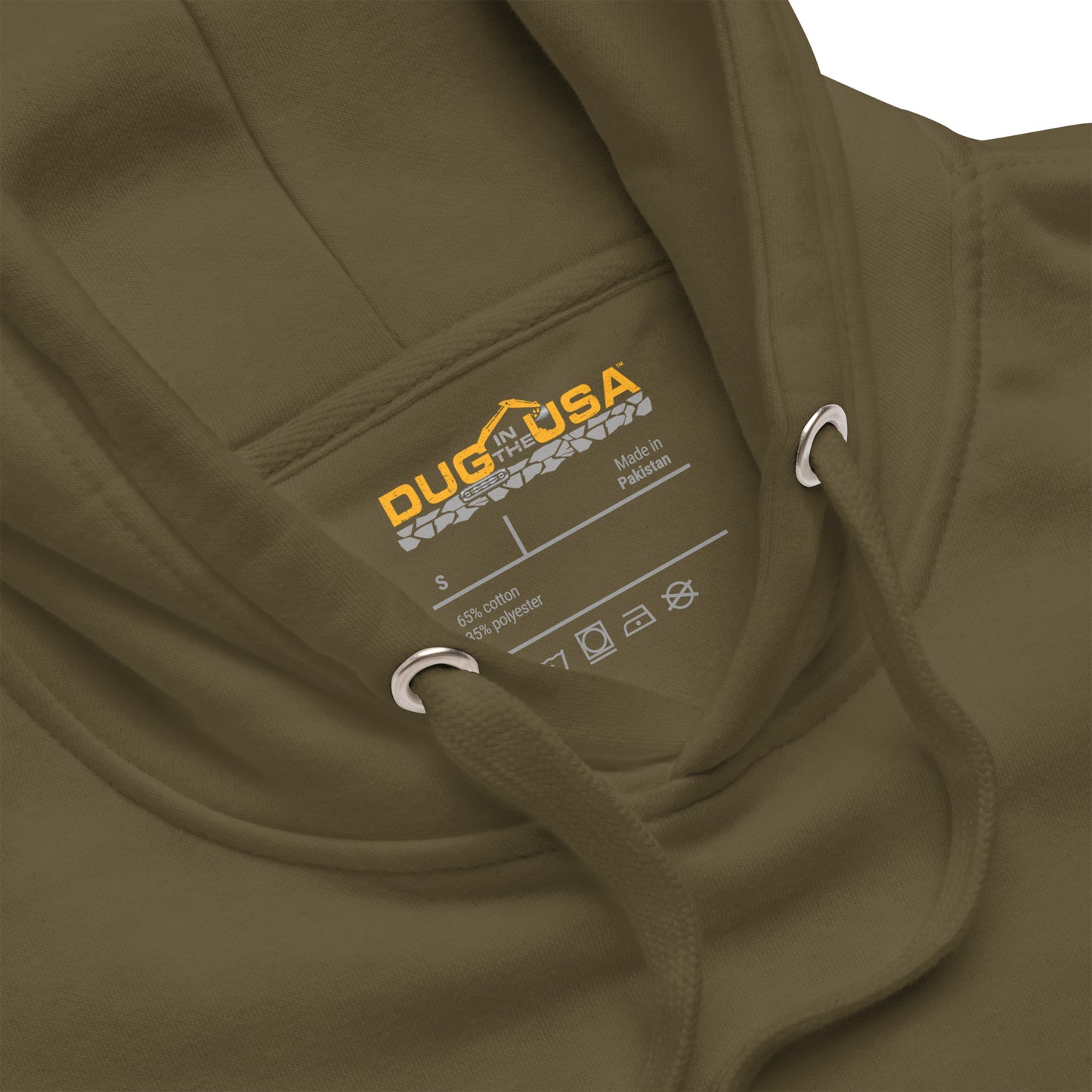 GOTTA BE DUG IN THE USA - VALUE LINE - Military Green w/ Embroidered Front Logo